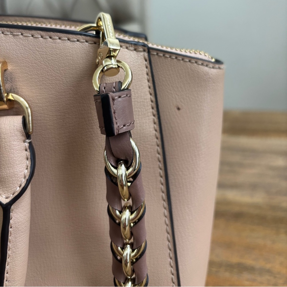 Michael Kors Tan Leather Handbag - Picture 6 of 17